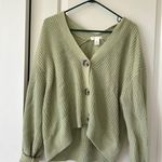 H&M Green Sweater Photo 0