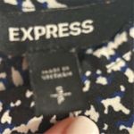 EXPRESS  Women's Long Sleeve Geometric Blouse Multicolor Size S Photo 7