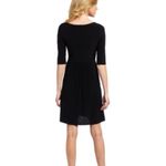 Star Vixen 3/4 Sleeve Buckle Detail Swingy Dress in black Size Large Photo 7