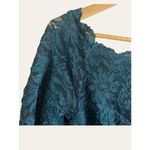 Decode Teal Blue Off Shoulder Lace Mermaid Formal Gown 183916 Size 6 Photo 1