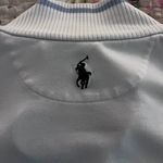 Ralph Lauren White Polo Activewear Sweatshirt Quarter Zip Photo 5