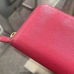 Prada Zip-Around Wallet in Pink Leather, EXCELLENT! Photo 4