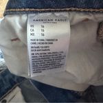 American Eagle  Mom Short Stretch Distressed High Rise Denim Jean Shorts Size 16 Photo 6