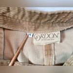 Vintage Corduroy Skirt Below knee size 14 Tan Photo 2