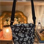 Champion  Black and White Floral Crossbody Bag Photo 13