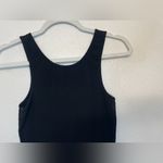 James Perse  Women’s Long Black Sleeveless Cotton‎ Tank Top Size M Photo 6