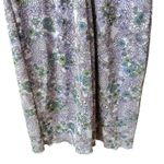 Xhilaration Y2K  Empire Waist Sequin Lace Trim Pastel Floral Dress Sz Juniors L Photo 9