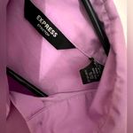 EXPRESS  Lavender Stretch Shirt Photo 2