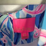 Lilly Pulitzer NWT  Mila Stretch Dress Shift Skim Blue Size 00 Photo 8