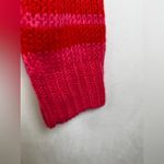 Stitches & Stripes Women’s Multicolor Chunky Knit Striped Sweater Size M Pink Size M Photo 5