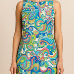 Ronni Nicole Ronnie Nicole Paisley Sheath Summer Dress Women's Photo 0