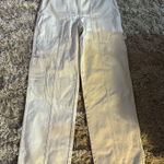NWT Aritzia Sunday Best cargo white pants 2 Photo 0