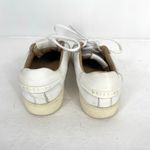 ALLSAINTS  Sheer Low Top Round Toe White Leather Sneaker Women's Size EU 37 US 7 Photo 1