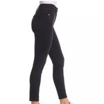 frame denim Frame Ali High Rise Cigarette Skinny Jeans in Noir Black Size 25 Photo 3