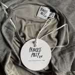 Princess Polly Gray Sparkly Mini Dress Photo 4