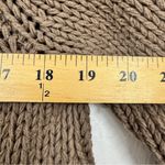 Soft Surroundings  Brown Chunky Knit Oversized Sweater Womens L Lagenlook Fall Photo 5