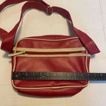 Fossil  54 Sling Shoulder Crossbody Messenger Bag Red Unisex 11X3X7.5 SEE DESCRIP Photo 4