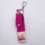 Bath & Body Works NEW  Milk Bar Spray Sanitizer & Lip Holder Keychain Accessory Photo 1