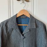 Asiatica Kansas City Indigo Dyed Quilted Jacket Blue Size M Photo 6