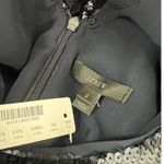 J.Crew  Navy Blue Long Sleeve Sequin Tie Back Mini Dress size 2 NEW Tags Party Photo 5