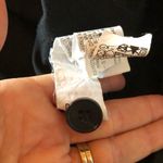 ZARA  WOMAN Black Button Down Shirt Size S Photo 7