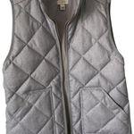 J.Crew GraHerringbone Excursion Quilted Vest Photo 0