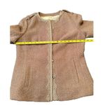 Banana Republic  Women's Pink Blazer Jacket Size 8 Lace Trim Elegant Photo 12