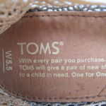 Toms Blue Ombre 5.5 Espadrille Shoes Photo 7