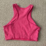 Outdoor Voices Athena Crop Top Bra Warmup Leggings Bundle Flamingo Pink Like New Photo 2