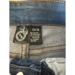 Bobi BOB Jeans Women's Cotton Blend‎ Denim Shorts Size 3/4 Photo 2