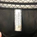 Giddy Up Boutique Black Lace Shoulder Ruffle Long Sleeve Top S Photo 3