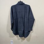 Eileen Fisher NWT  Classic Collar Long Shirt Women's size large cotton Photo 7