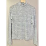Universal Threads NWT Universal Thread Heather Gray Metallic Glitter Thread Cowl Turtleneck Shirt Photo 7