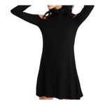 American Eagle Soft & sexy AEO womens size small Mini black turtleneck dress cold shoulder Photo 2