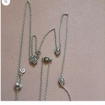 Pandora  Dazzling Dainty Droplests  Sterling silver Necklace- Retired . Photo 1