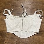 Princess Polly  white corset bustier top Photo 2