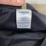 Lands' End  Black Tummy Control High Waisted Swim Skirt Sz.14 Photo 8