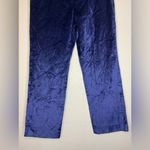 Rag and Bone Libby Blue Velvet Crop Flare Trouser Size 2 Photo 7