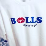 Buffalo Bills Sweatshirt White Size M Photo 1