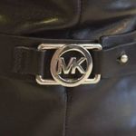 Michael Kors  black sleather riding boots Photo 2