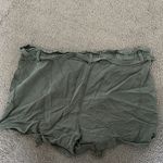Aerie  Sage Green Casual Shorts Photo 2