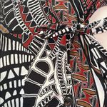 Cato  Modern Tribe in Bossa Nova Multicolor Geometric Print Wrap Dress NWT Photo 11