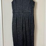 Banana Republic Metallic Shimmer Sleeveless Ponte Jumpsuit Size 16 Photo 9