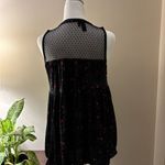 Volcom  Black and Red Floral Sleeveless Top Size M Photo 6