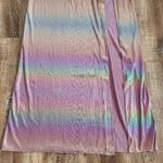 Retrofete Soleil Dress in Lilac Aurora Size XS Strapless NWT Cutout Maxi Rainbow Purple Photo 6