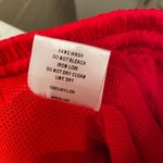 Danielle Guizio‎ red nylon sweatpants RARE Photo 9