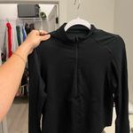 Black Athletic Running Quarter Zip Size M Photo 1