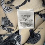 Indulge floral print off shoulder tie sleeves flowy blouse NEW size S Photo 3