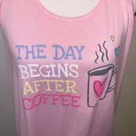 secret treasures  Sleepwear The Day Begins After Coffee soft Tank pajama top Photo 1