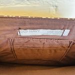 Old Navy  NWOT brown/tan/green print clutch‎ 12x7x2 Photo 2